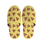 Poop Emoji Pattern Print Slippers