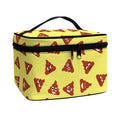 Poop Emoji Pattern Print Travel Makeup Bag