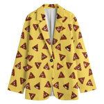 Poop Emoji Pattern Print Women's Blazer