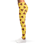 Poop Emoji Pattern Print Women's Leggings