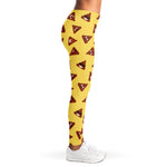 Poop Emoji Pattern Print Women's Leggings