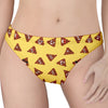 Poop Emoji Pattern Print Women's Thong