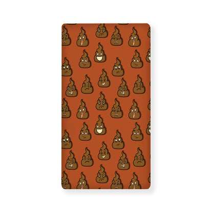 Poop Emoticons Pattern Print Baby Crib Sheet