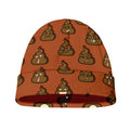 Poop Emoticons Pattern Print Beanie