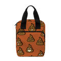 Poop Emoticons Pattern Print Bible Tote Bag