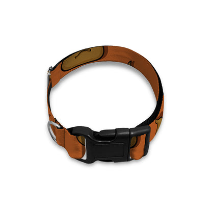 Poop Emoticons Pattern Print Dog Collar