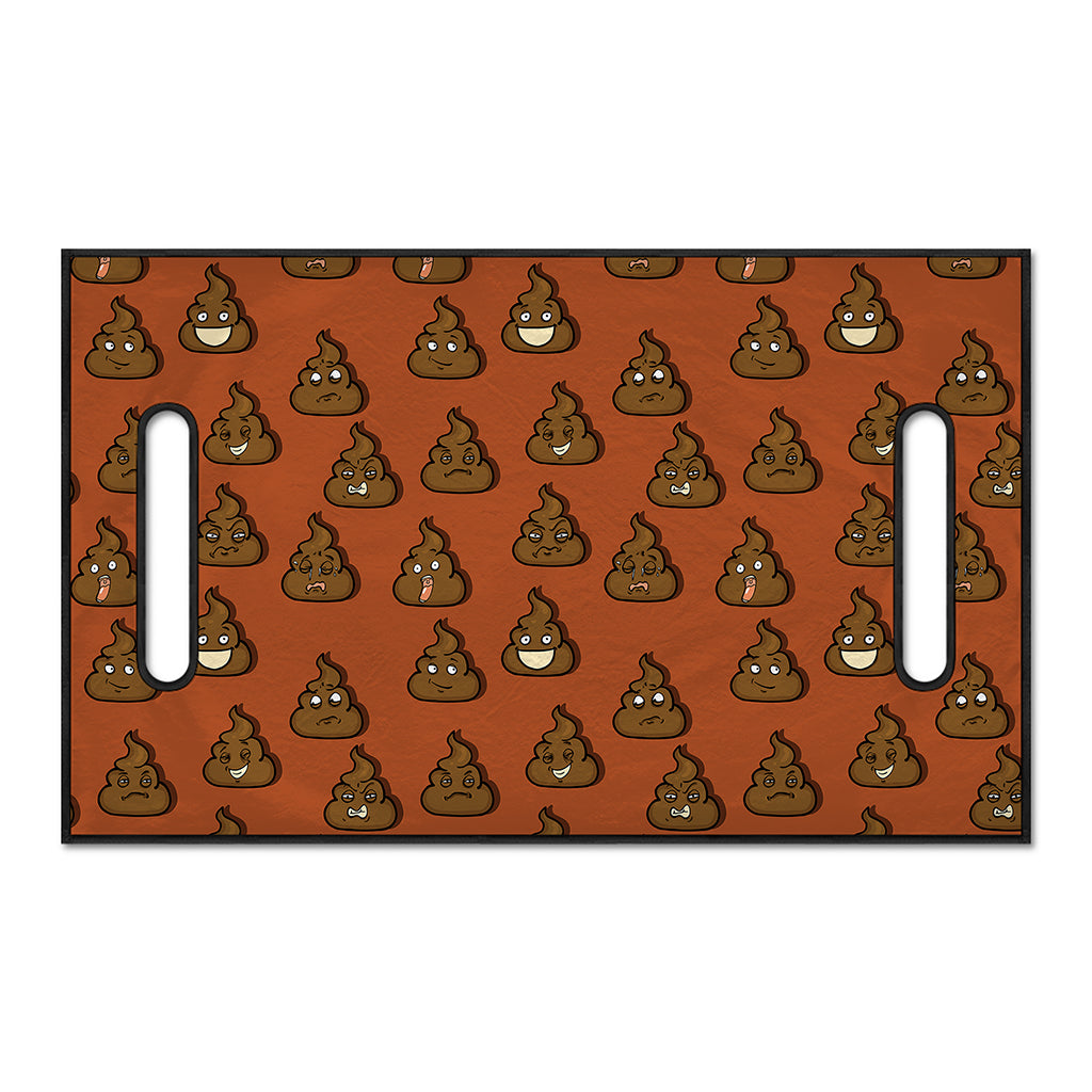 Poop Emoticons Pattern Print Golf Cart Seat Cover
