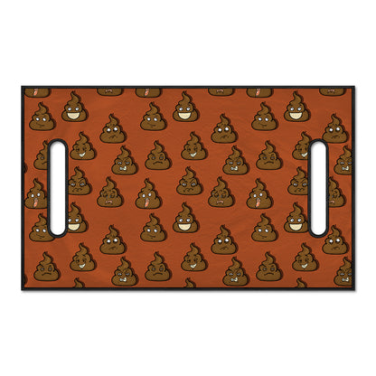 Poop Emoticons Pattern Print Golf Cart Seat Cover