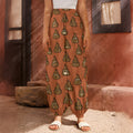 Poop Emoticons Pattern Print Harem Pants
