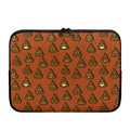 Poop Emoticons Pattern Print Laptop Sleeve
