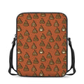 Poop Emoticons Pattern Print Rectangular Crossbody Bag