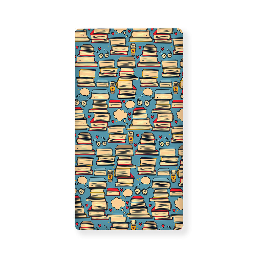 Pop Art Books Pattern Print Baby Crib Sheet