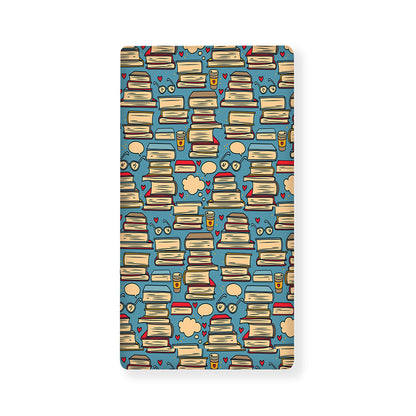 Pop Art Books Pattern Print Baby Crib Sheet