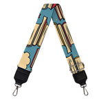 Pop Art Books Pattern Print Bag Strap