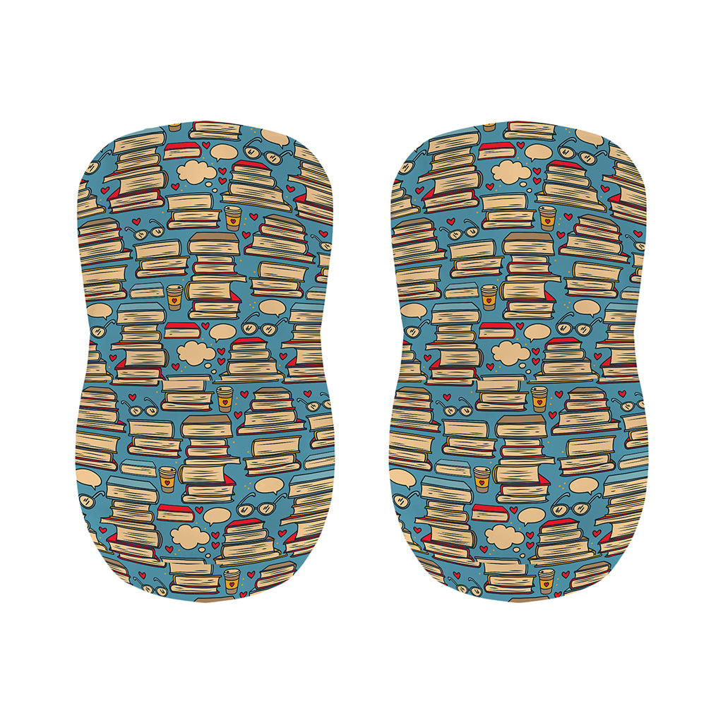 Pop Art Books Pattern Print Bar Stool Covers