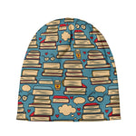 Pop Art Books Pattern Print Beanie