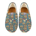 Pop Art Books Pattern Print Casual Shoes