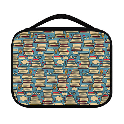 Pop Art Books Pattern Print Classic Bible Case
