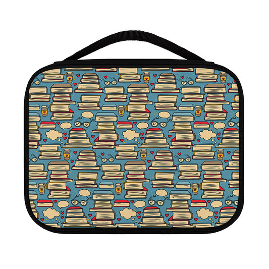 Pop Art Books Pattern Print Classic Bible Case