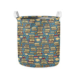 Pop Art Books Pattern Print Collapsible Laundry Basket