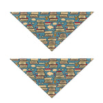 Pop Art Books Pattern Print Dog Bandana