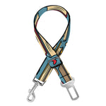 Pop Art Books Pattern Print Dog Seat Belt