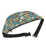 Pop Art Books Pattern Print Fanny Pack