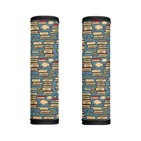 Pop Art Books Pattern Print Handle Covers