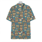 Pop Art Books Pattern Print Hawaiian Shirt