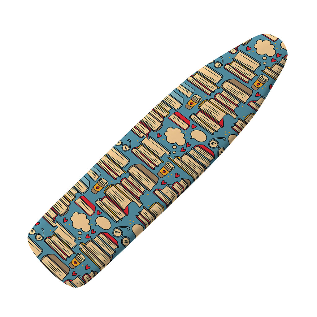 Pop Art Books Pattern Print Ironing Board Cover