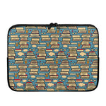 Pop Art Books Pattern Print Laptop Sleeve