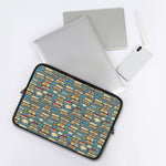 Pop Art Books Pattern Print Laptop Sleeve