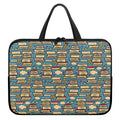 Pop Art Books Pattern Print Laptop Sleeve With Handle