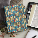 Pop Art Books Pattern Print Leather Bible Cover