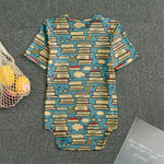 Pop Art Books Pattern Print Men's Bodysuit