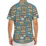 Pop Art Books Pattern Print Men's Deep V-Neck Shirt