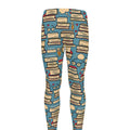Pop Art Books Pattern Print Men's Leggings