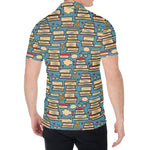 Pop Art Books Pattern Print Men's Shirt