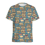 Pop Art Books Pattern Print Men's Sports T-Shirt