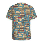 Pop Art Books Pattern Print Men's Sports T-Shirt