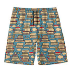 Pop Art Books Pattern Print Men's Swim Trunks