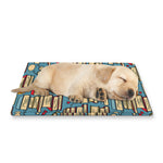 Pop Art Books Pattern Print Pet Cooling Mat Cover