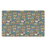 Pop Art Books Pattern Print Polyester Doormat