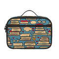 Pop Art Books Pattern Print Portable Lunch Bag