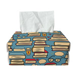 Pop Art Books Pattern Print Rectangle Tissue Box Cover