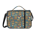 Pop Art Books Pattern Print Shoulder Strap Bible Bag