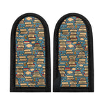Pop Art Books Pattern Print Skillet Handle Cover
