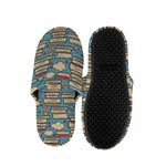 Pop Art Books Pattern Print Slippers