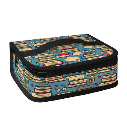 Pop Art Books Pattern Print Small Lunch Bag