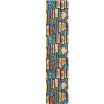 Pop Art Books Pattern Print Table Runner